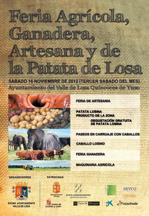 Imagen de la noticia: XVI Feria Agrícola, Ganadera y de la Patata de Losa en Quincoces de Yuso